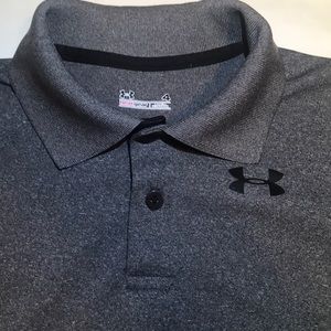 Gently used Under Amour short sleeve polo shirt
